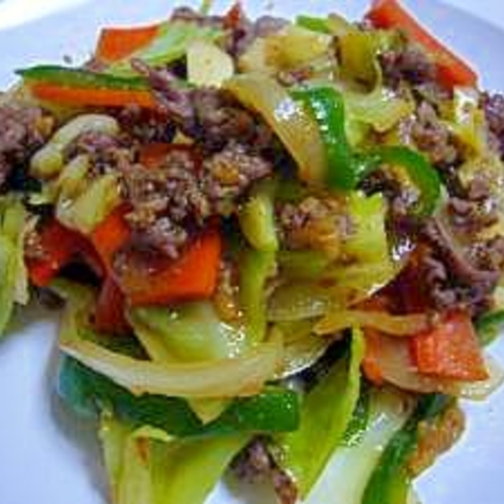 ◆ 冷蔵庫の掃除♪ いろいろ野菜たっぷり炒め ◆